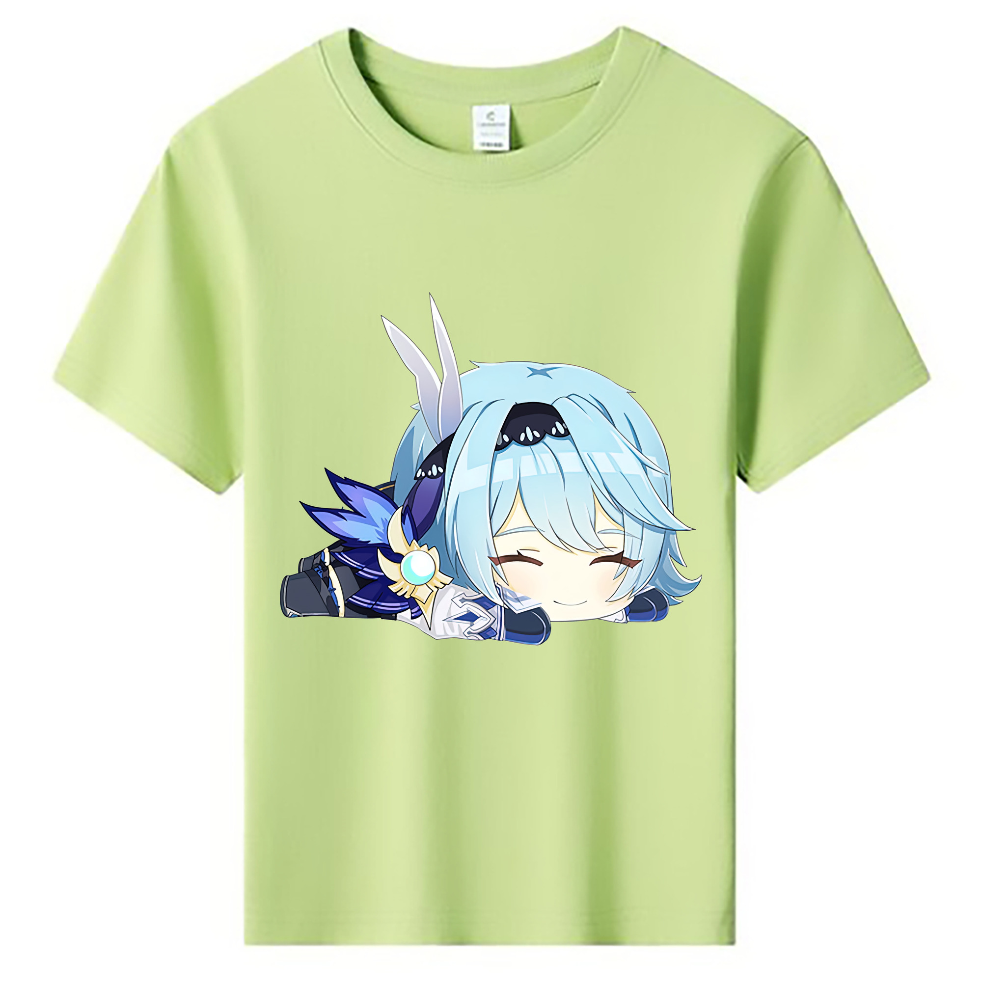 げんし神 优菈 ゆうら genshin Yūra 綿100％キッズTシャツ（フロントプリント）